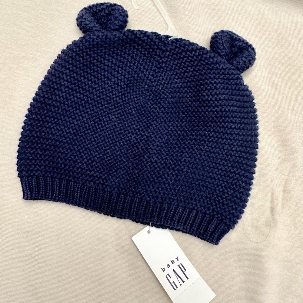 Brand New Baby Gap Winter Hat -Navy Blue